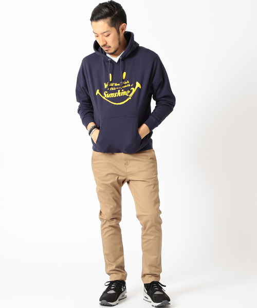 BEAMS(ビームス)の「◎BEAMS / クラックプリント プルオーバー パーカ(パーカー・メンズ・ホワイト系その他/ネイビー・MEDIUM/LARGE/SMALL)」の8枚目の写真