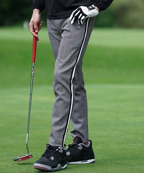 【美品】DIVINER GOLF　ゴルフウェア　チェック柄　ブラックウォッチ　M 美品】DIVINER GOLF ゴルフウェア チェック柄 ブラックウォッチ M