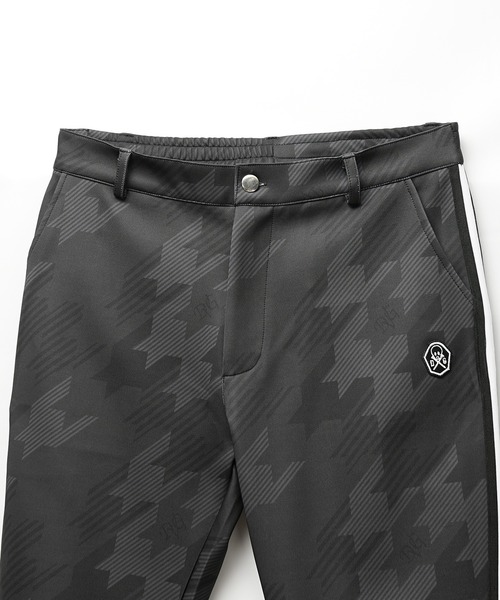 CPG GOLF ゴルフパンツ グレーブラック DIVINER GOLF】ゴルフパンツ メンズ グレンチェック/千鳥