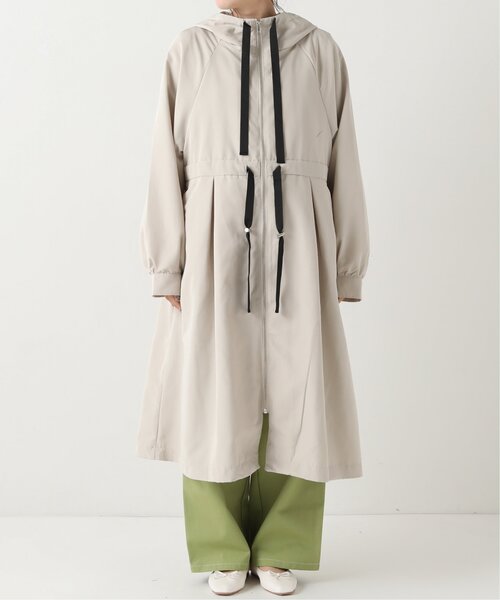 RAY CASSIN（レイカズン）の「ボリュームマンパーコート（マウンテンパーカー・レディース・カーキ/グレイッシュベージュ/キナリ・FREE）」の9枚目の写真