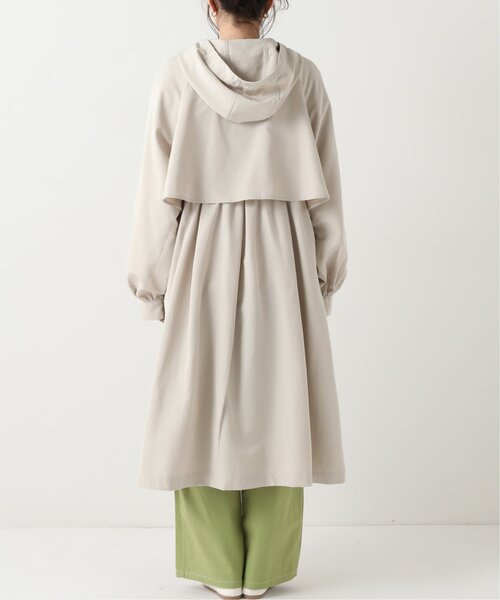 RAY CASSIN（レイカズン）の「ボリュームマンパーコート（マウンテンパーカー・レディース・カーキ/グレイッシュベージュ/キナリ・FREE）」の11枚目の写真