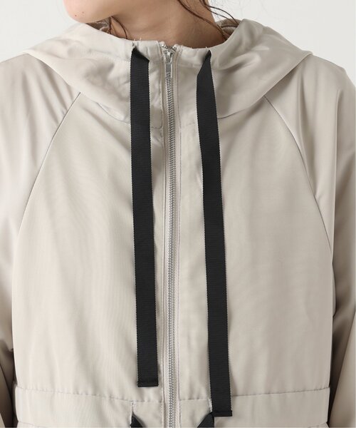 RAY CASSIN（レイカズン）の「ボリュームマンパーコート（マウンテンパーカー・レディース・カーキ/グレイッシュベージュ/キナリ・FREE）」の13枚目の写真