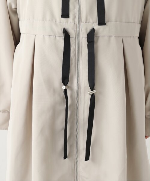 RAY CASSIN（レイカズン）の「ボリュームマンパーコート（マウンテンパーカー・レディース・カーキ/グレイッシュベージュ/キナリ・FREE）」の14枚目の写真