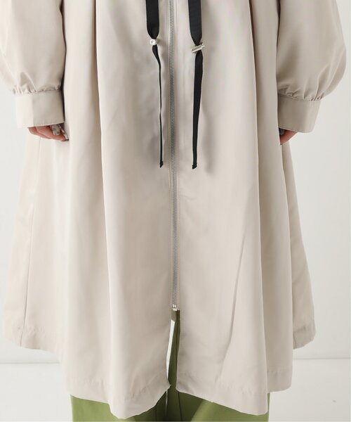 RAY CASSIN（レイカズン）の「ボリュームマンパーコート（マウンテンパーカー・レディース・カーキ/グレイッシュベージュ/キナリ・FREE）」の16枚目の写真