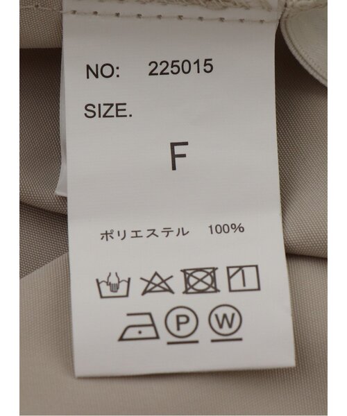 RAY CASSIN（レイカズン）の「ボリュームマンパーコート（マウンテンパーカー・レディース・カーキ/グレイッシュベージュ/キナリ・FREE）」の20枚目の写真