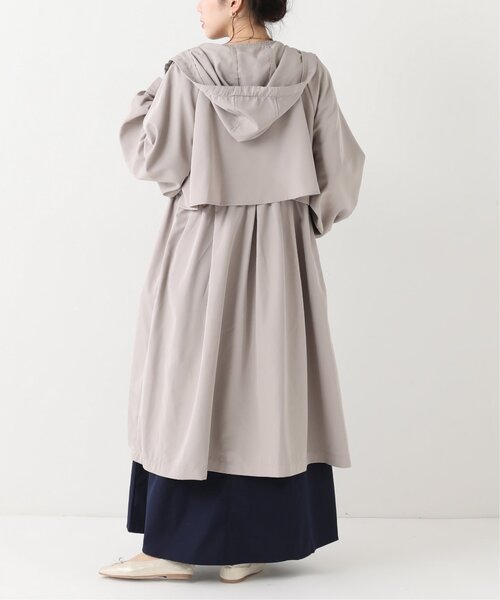 RAY CASSIN（レイカズン）の「ボリュームマンパーコート（マウンテンパーカー・レディース・カーキ/グレイッシュベージュ/キナリ・FREE）」の22枚目の写真