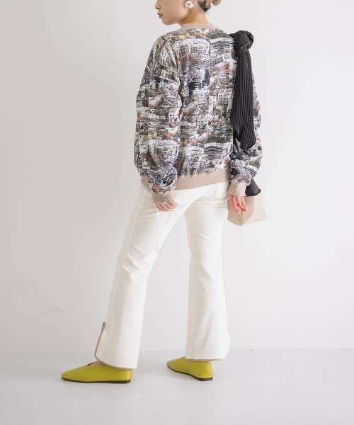トップス kotohayokozawa print sweat kotohayokozawa（コトハヨコザワ）の「kotohayokozawa graphic