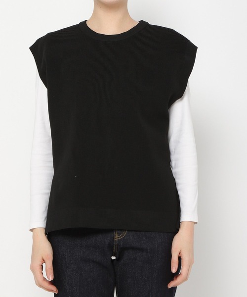 PAGEBOY（ページボーイ）の「バックオープンベスト（ベスト・レディース・ベージュ系その他/オフホワイト/ブラック・FREE）」の14枚目の写真
