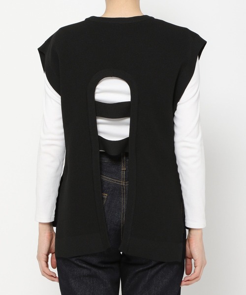 PAGEBOY（ページボーイ）の「バックオープンベスト（ベスト・レディース・ベージュ系その他/オフホワイト/ブラック・FREE）」の16枚目の写真