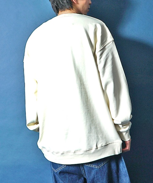 JOKER（ジョーカー）の「カレッジプリントスウェットトレーナー メンズ スウェット 春服（スウェット・メンズ・チャコールグレー/ブラック/ネイビー/オフホワイト/ホワイト系その他/ブラック系その他/グレー系その他/ブルー系その他・M/L）」の11枚目の写真