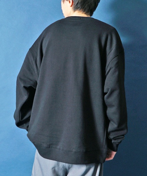 JOKER（ジョーカー）の「カレッジプリントスウェットトレーナー メンズ スウェット 春服（スウェット・メンズ・チャコールグレー/ブラック/ネイビー/オフホワイト/ホワイト系その他/ブラック系その他/グレー系その他/ブルー系その他・M/L）」の16枚目の写真