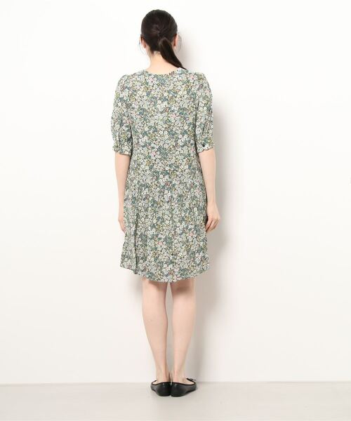 ZADIG&VOLTAIRE（ザディグ　エ　ヴォルテール）の「RISLA CRINKLE LIBERTY GARDEN（ワンピース・レディース・イエロー・S/M/XS）」の5枚目の写真