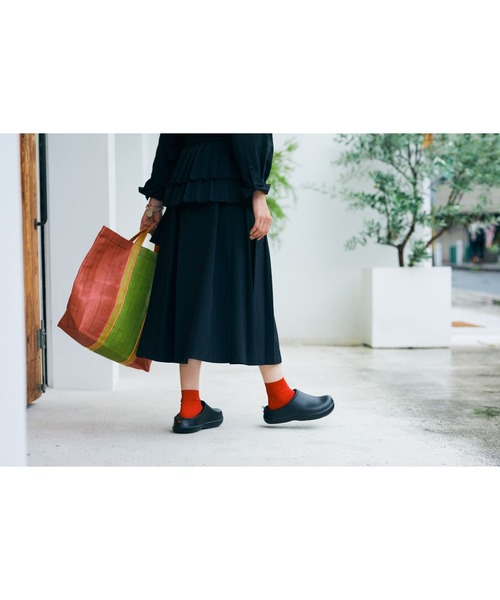 FRONTIER(フロンティア)の「FRONTIER / フロンティア サンダル スリッポン ボアサンダル スリッパ ファーサンダル bi x sole HOON FRI(サンダル・レディース・オリーブドラブ/ブラック/ベージュ/グレー・25/23/26/28/27/24)」の12枚目の写真