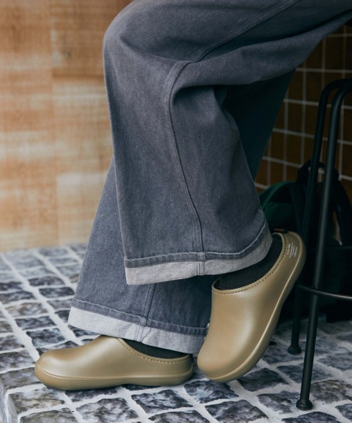 FRONTIER(フロンティア)の「FRONTIER / フロンティア サンダル スリッポン ボアサンダル スリッパ ファーサンダル bi x sole HOON FRI(サンダル・レディース・オリーブドラブ/ブラック/ベージュ/グレー・25/23/26/28/27/24)」の16枚目の写真