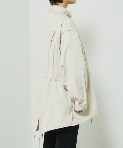 Lui's（ルイス）の「ミドルモッズコート（モッズコート・レディース・オフホワイト/ブラック/ベージュ・FREE）」の15枚目の写真