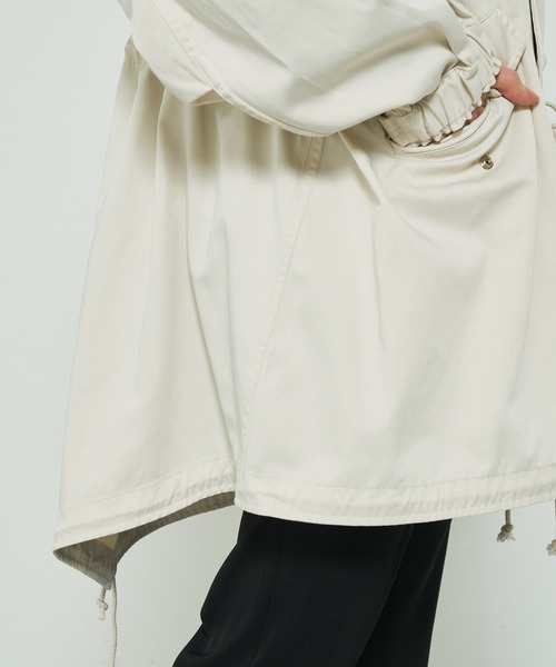 Lui's（ルイス）の「ミドルモッズコート（モッズコート・レディース・オフホワイト/ブラック/ベージュ・FREE）」の19枚目の写真