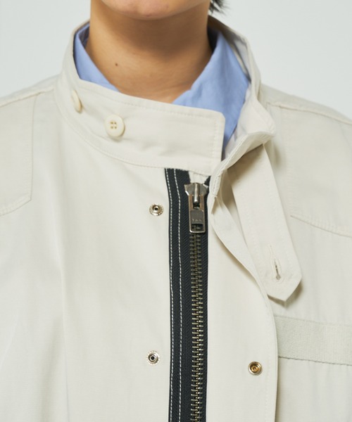 Lui's（ルイス）の「ミドルモッズコート（モッズコート・レディース・オフホワイト/ブラック/ベージュ・FREE）」の22枚目の写真