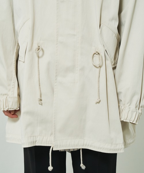 Lui's（ルイス）の「ミドルモッズコート（モッズコート・レディース・オフホワイト/ブラック/ベージュ・FREE）」の5枚目の写真