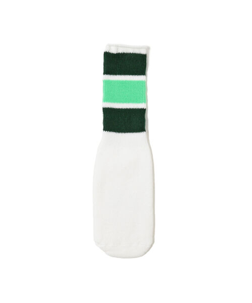 BEAMS BOY(ビームスボーイ)の「TCK ×BEAMS BOY / 別注 ライン チューブソックス(ソックス/靴下・レディース・ダークグリーン/ロイヤルブルー/レッド系その他3・ONE SIZE)」の2枚目の写真