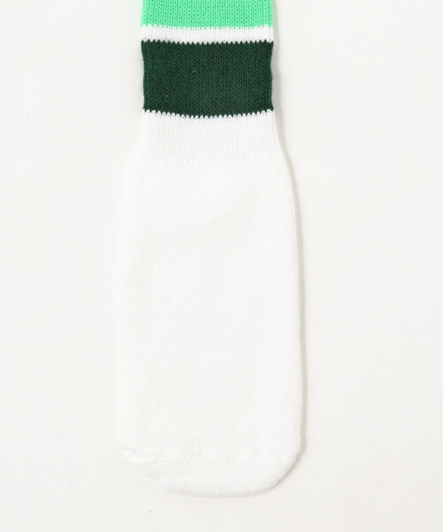 BEAMS BOY(ビームスボーイ)の「TCK ×BEAMS BOY / 別注 ライン チューブソックス(ソックス/靴下・レディース・ダークグリーン/ロイヤルブルー/レッド系その他3・ONE SIZE)」の5枚目の写真