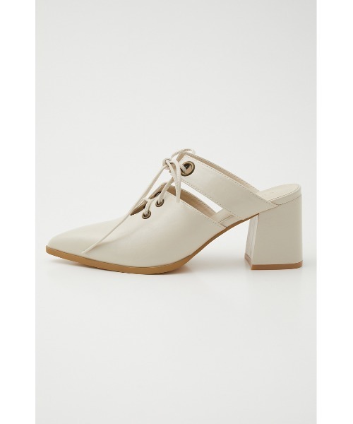 rienda（リエンダ）の「レースアップミュール（パンプス・レディース・グリーン/アイボリー/ダークグレー・SMALL/MEDIUM/LARGE）」の22枚目の写真