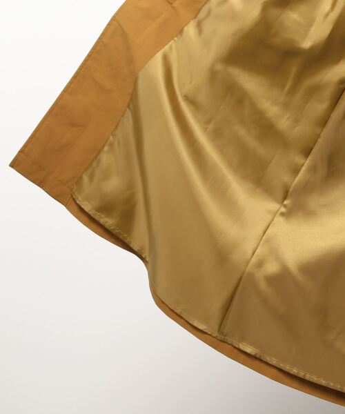 FRED PERRY（フレッドペリー）の「Knitted Collar Coat（トレンチコート・レディース・キャメル・8/10）」の3枚目の写真