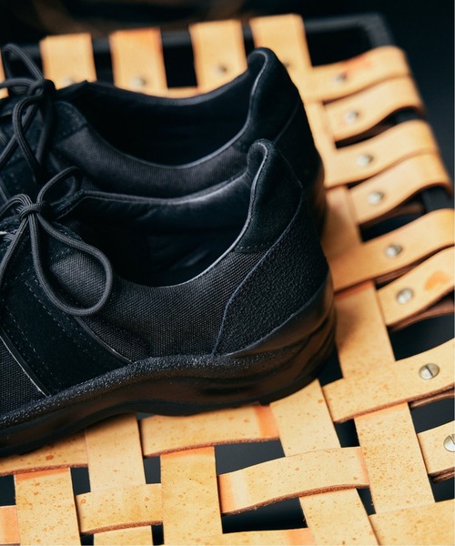 REPRODUCTION OF FOUND（リプロダクションオブファウンド）の「【REPRODUCTION OF FOUND】 別注 ジャーマントレーナー(HIKING)（スニーカー・メンズ・ブラック・42/41/40/44/43）」の4枚目の写真