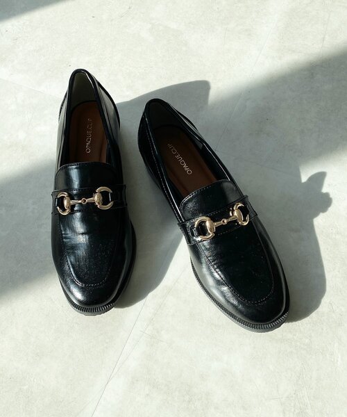 OPAQUE.CLIP（オペークドットクリップ）の「◆ホースビットローファー（その他シューズ・レディース・ブラック・03/02）」の2枚目の写真