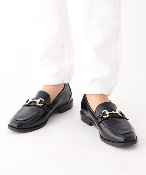 OPAQUE.CLIP（オペークドットクリップ）の「◆ホースビットローファー（その他シューズ・レディース・ブラック・03/02）」の8枚目の写真