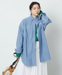 FREAK'S STORE | ▽【WEB限定】シャンブレーシャツ(シャツ/ブラウス)