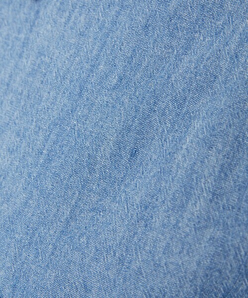 FREAK'S STORE（フリークスストア）の「▽【WEB限定】シャンブレーシャツ（シャツ/ブラウス・レディース・ブルー/ネイビー・ﾌﾘ-）」の10枚目の写真