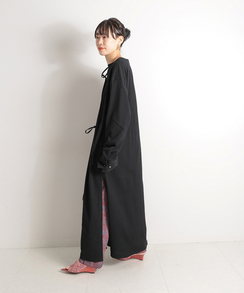 ワンピース CITY SHOP CREPE STRIPE DRESS セール】CREPE STRIPE DRESS：ワンピース（ワンピース
