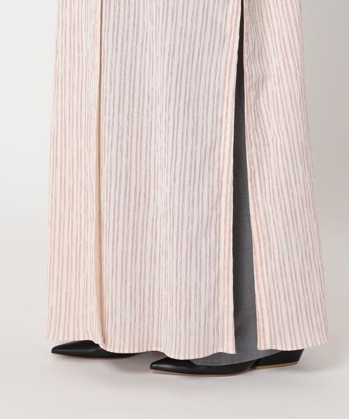 CITYSHOP(シティーショップ)の「CREPE STRIPE DRESS:ワンピース(ワンピース・レディース・ブラック/レッド系その他・36/38)」の10枚目の写真