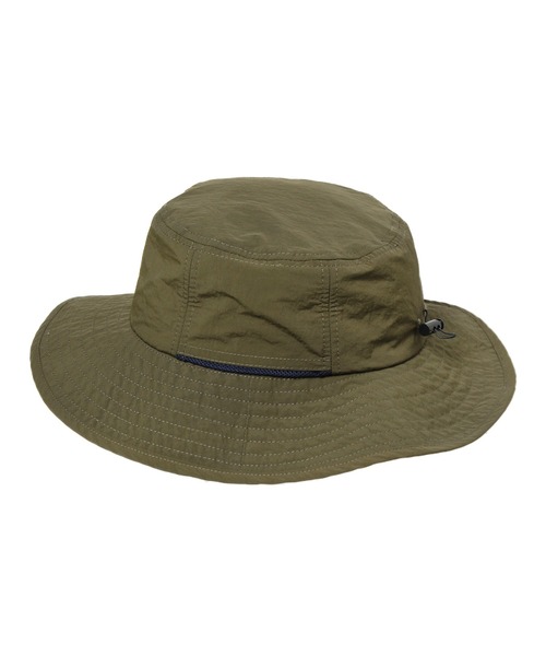 14+（イチヨンプラス）の「フェイスカバー付きサファリハット（ハット・レディース・ブラック/カーキ/オリーブ・LL/L）」の5枚目の写真