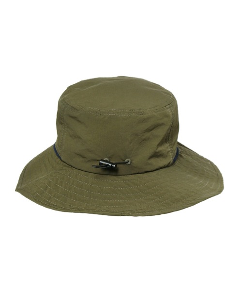 14+（イチヨンプラス）の「フェイスカバー付きサファリハット（ハット・レディース・ブラック/カーキ/オリーブ・LL/L）」の9枚目の写真