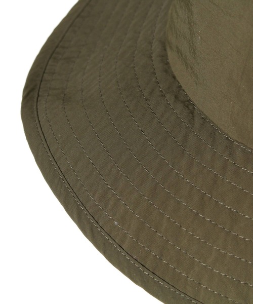 14+（イチヨンプラス）の「フェイスカバー付きサファリハット（ハット・レディース・ブラック/カーキ/オリーブ・LL/L）」の16枚目の写真