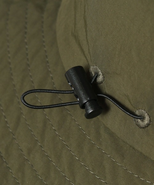 14+（イチヨンプラス）の「フェイスカバー付きサファリハット（ハット・レディース・ブラック/カーキ/オリーブ・LL/L）」の19枚目の写真