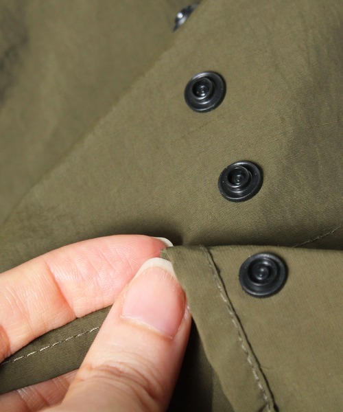 14+（イチヨンプラス）の「フェイスカバー付きサファリハット（ハット・レディース・ブラック/カーキ/オリーブ・LL/L）」の10枚目の写真