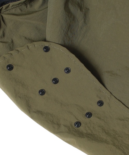 14+（イチヨンプラス）の「フェイスカバー付きサファリハット（ハット・レディース・ブラック/カーキ/オリーブ・LL/L）」の8枚目の写真