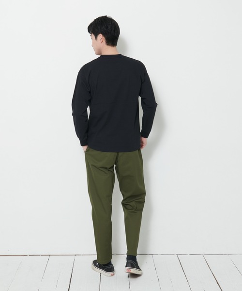 OUTDOOR PRODUCTS(アウトドアプロダクツ)の「【OUTDOOR PRODUCTS/アウトドアプロダクツ】USAコットン フラップポケット ヘビーウェイトロンT(Tシャツ/カットソー・メンズ・ホワイト/ブラック/ベージュ/カーキ・MEDIUM/LARGE/X-LARGE/SMALL)」の16枚目の写真