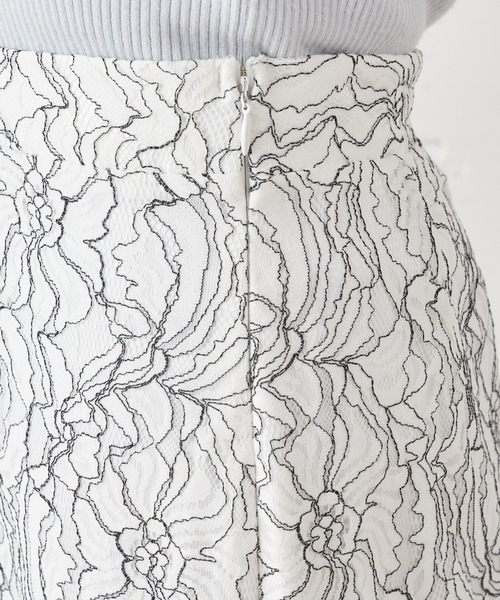 MIIA(ミーア)の「レースマーメイドスカート(スカート・レディース・ブラック/オフホワイト/ブルー・FREE)」の21枚目の写真