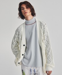 LiNoH | CROCHETED LACE KNIT CARDIGAN(カーディガン/ボレロ)