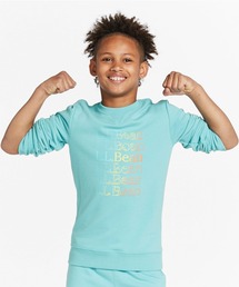 L.L.Bean（エルエルビーン）の「キッズ・アスレジャー・トップ、長袖 ビッグキッズ（スウェット）」