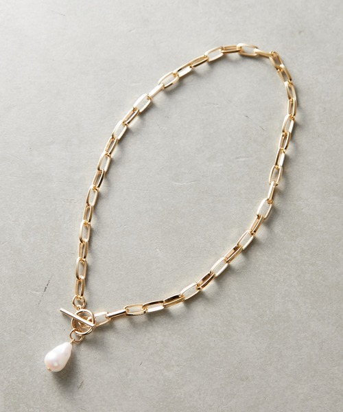 Chico（チコ）の「淡水パールチェーンチョーカー（チョーカー・レディース・シルバー/ゴールド・FREE）」の4枚目の写真