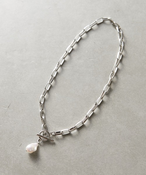 Chico（チコ）の「淡水パールチェーンチョーカー（チョーカー・レディース・シルバー/ゴールド・FREE）」の3枚目の写真