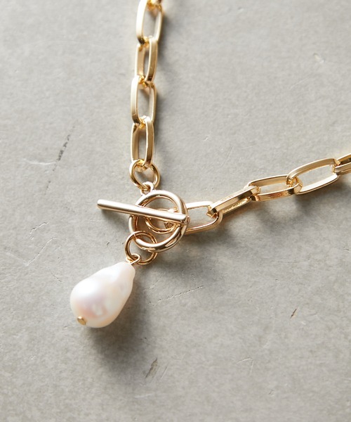 Chico（チコ）の「淡水パールチェーンチョーカー（チョーカー・レディース・シルバー/ゴールド・FREE）」の5枚目の写真