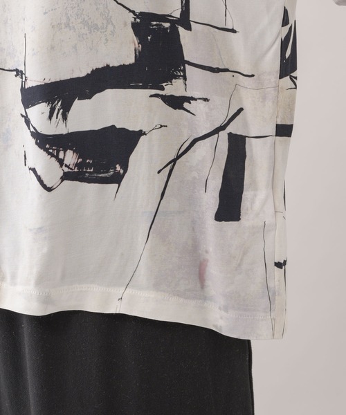 malla（マーラ）の「malla イペカビスコースブラウス（シャツ/ブラウス・レディース・ホワイト/グリーン・FREE）」の7枚目の写真