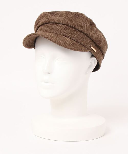 Right-on（ライトオン）の「【HONEYSUCKLE ROSE】マリンキャスケット（キャスケット・レディース・ブラウン/ベージュ・ONE SIZE）」の2枚目の写真