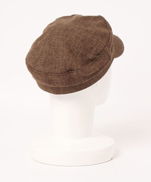 Right-on（ライトオン）の「【HONEYSUCKLE ROSE】マリンキャスケット（キャスケット・レディース・ブラウン/ベージュ・ONE SIZE）」の3枚目の写真