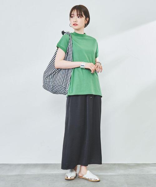 Fatima morocco（ファティマモロッコ）の「Market（マーケット）Fatima Morocco（ファティマモロッコ）ギンガム巾着バッグ（ショルダーバッグ・レディース・ブラック/ロイヤルブルー/レッド・FREE）」の9枚目の写真